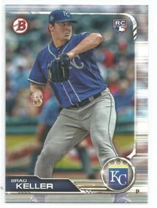 Brad Keller Kansas City Royals 2019 Bowman Baseball Rookie Card - Picture 1 of 3