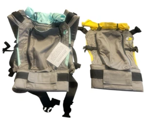 TwinGo Carrier Original Model (Grey, Green & Yellow) - Fully Adjustable Twin set - Picture 1 of 5