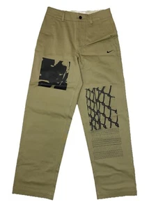 Nike SB El GFX Chino Skate Trousers Loose Fit Pants Khaki DX7507-276 Size S 28" - Picture 1 of 11