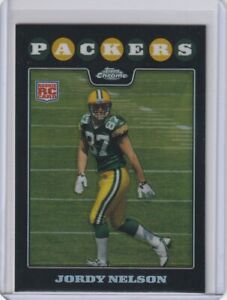 JORDY NELSON Packers 2008 Topps Chrome #TC207 Refractor Parallel RC /Rookie Qty
