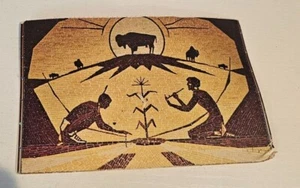 Postal de colección Mitchell South Dakota Corn Palace PUBLICADA símbolos nativos americanos - Imagen 1 de 8