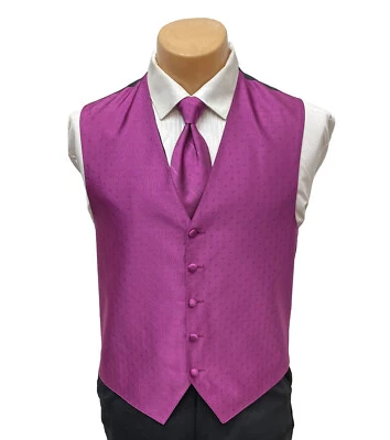 Мужской фиолетовый жилет-смокинг Lauren Ralph Lauren с выбором галстука - Изображение 1 из 4