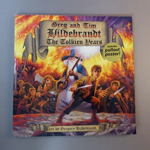 Greg and Tim Hildebrandt The Tolkien Years Softcover Book 2001 Includes Poster - Picture 1 of 10