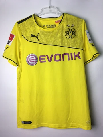 Borussia Dortmund Home Football Shirt Jersey Puma Gundogan 8 Size M Cover