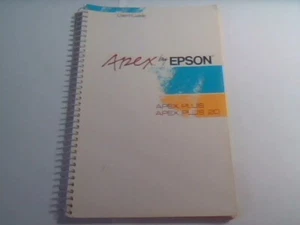 Manual de usuario 1988 - Epson APEX Plus y APEX Plus 20 ordenador personal - Imagen 1 de 9