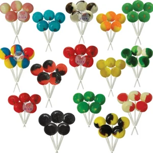 LOLLIPOPS CANDY-JOSEPH DOBSON LONG LASTING MEGA LOLLIES VARIOUS SWEETS - 25Mixed - Picture 1 of 1
