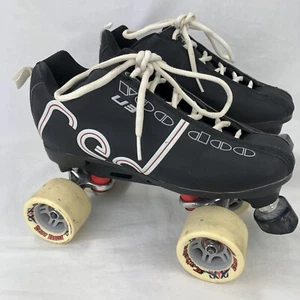 Labeda Voodoo U3 Black "Red" roller skates Men’s Size 7 Cliff Hanger - Picture 1 of 9
