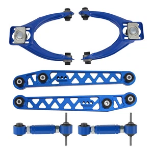 Adjustable Front Upper Control Arms + Rear Camber Kit For Honda Civic 1996-2000 - Picture 1 of 12