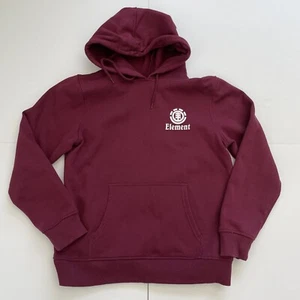Element Sudadera con Capucha Mujer Mediana Roja Monopatines Pullover Manga Larga - Imagen 1 de 7