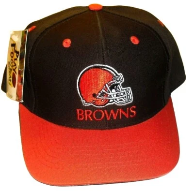 Cleveland Browns Vintage 90s  Kids Youth Boys Logo Athletic Snapback hat New Nfl - Image 1 of 4