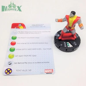 Heroclix Wolverine and the X-Men set Colossus #202 Gravity Feed figura con tarjeta! - Imagen 1 de 1