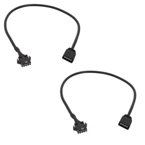 2 Pièces Cordon Adaptateur ARGB pour DEEPCOOL/Lian PC Case SM3Pin Câble Adaptateur Mâle - Photo 1/12