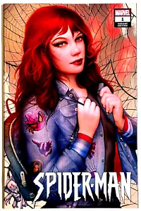 SPIDER-MAN #1 DAN QUINTANA EXCLUSIVE LEGACY MARY JANE VARIANT 2019 MARVEL NM - Picture 1 of 1