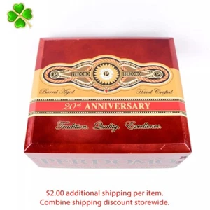 Perdomo Epicure 20th Anniversary Empty Wood Cigar Box 8" x 7" x 3.25" - Picture 1 of 12