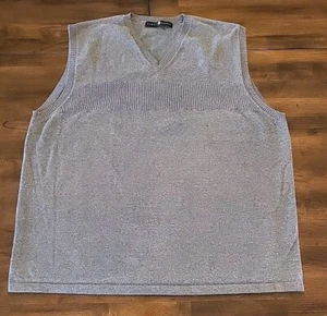 Vintage Nike Golf Tiger Woods Mens Large Lightweight Knit V-Neck Sweater Vest - Picture 1 of 11