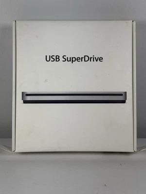 Apple SuperDrive 8X External USB Double-Layer DVD±RW/CD-RW Drive Silver - Image 1 of 4