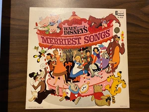 Walt Disney’s Merriest Songs LP [1968/Disneyland DL-3510] VG+/VG+ (Soundtrack) - Bild 1 von 6