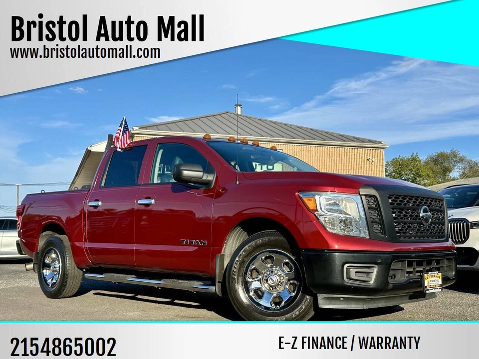 2017 Nissan TITAN S 4x2 4dr Crew Cab - Image 1 of 4