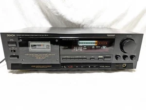 DENON DR-70 Cassette Tape Deck estéreo 3 cabezales doble cabrestante probado Japón MA05 8,5 - Imagen 1 de 10