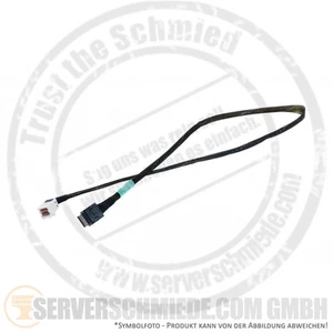 Supermicro 70cm NVMe SCSI SAS Kabel 1x OCuLink SFF-8611 to 1x SFF-8643 CBL-SAST- - Photo 1/3