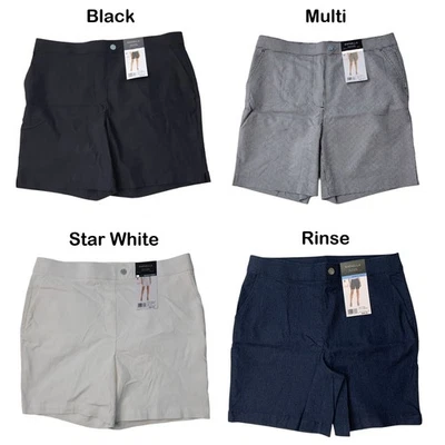 Rafaella Women's 7" Inseam Comfort Fit Stretch Short - Image 1 of 2