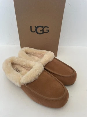 UGG Ansley Mule Chestnut Suede Slippers - Image 1 of 4