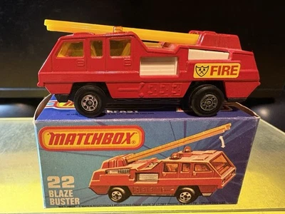 Matchbox Lesney Superfast SF22 Blaze Buster-NIB RARE HTF EXCELLENT L-36C - Image 1 of 4