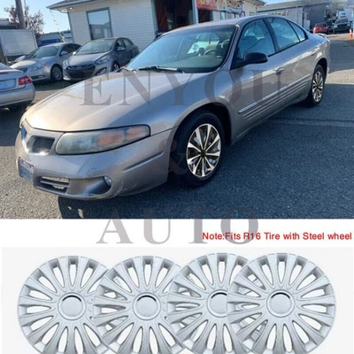 For Pontiac Bonneville 16" Hubcaps Wheel Rims Cover Hub Caps Fit R16 Steel Wheel - Image 1 of 4