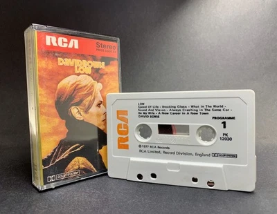 David Bowie LOW Cassette PK 12030 **UK 1ST ISSUE 1977** EX/NEAR MINT CONDITION - Image 1 of 4