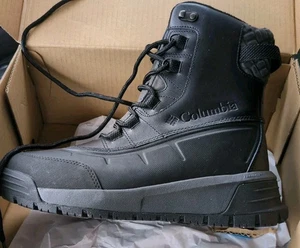 Columbia Bugaboot Men’s Celsius Black Shark  Waterproof Hiking Boots 12 Wide - Picture 1 of 9
