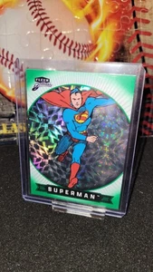2025 Fleer Brilliants Superman Green Kryptonite SUPERMAN  /499 Clark Kent #1 - Picture 1 of 2