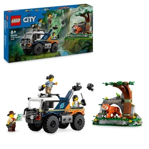LEGO City Jungle Explorer Off-Road Truck Toy Building Set for 6 Plus Year Old Bo - Picture 1 of 9