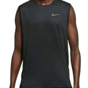Nike Pro Mens Training Tank Black Dri Fit Running Gym CZ1184-010 Size Small - Picture 1 of 3