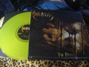 SOLSTICE to dust YELLOW VINYL LP 2017 atheist nocturnus hellwitch - Picture 1 of 2
