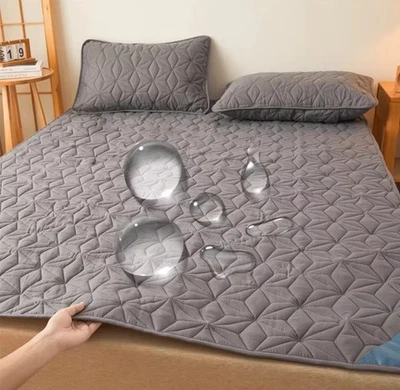 Coprimaterasso impermeabile con fascia elastica invernale singolo/doppio - Image 1 of 4