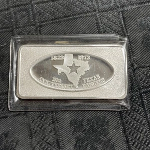 Texas Rangers 150th Year Anniversary 1973 Great Lakes 1 oz 999 Silber Kunstbarren  - Bild 1 von 4
