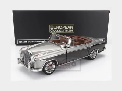 1:18 SUNSTAR Mercedes Benz 220Se Cabriolet Open 1960 Grey Silver SS3593 - Immagine 1 di 2