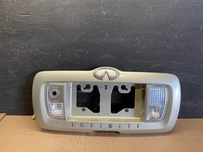 Infiniti QX4 2001 2002 2003 soporte de matrícula panel de maletero OEM R5215 DG Foto 1 de 4