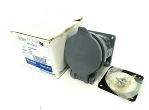 NEW THOMAS & BETTS JRF334H RECEPTACLE 30A 250V/600VAC 3W4P J-LINE 7W9 - Picture 1 of 4