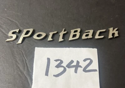 🏆07 08 09 10 11 12 13 铃木 SX4 SPORTBACK LETTERS LID CHROME EMBLEM 标志 原始设备制造商 — 第 1/4 张图片