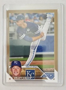 2023 Topps Brady Singer #328 Gold /2023 - Picture 1 of 2
