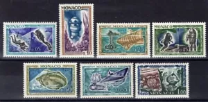 Monaco 1962 marine life MNH set - Picture 1 of 1