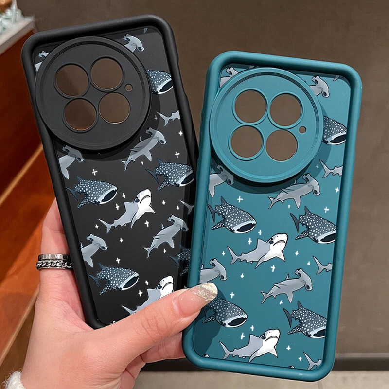 Phone Case For OnePlus 13T Ace 5 3 12 13 13R 12R 11R Shockproof Shark Soft Cover - Image 1 of 4