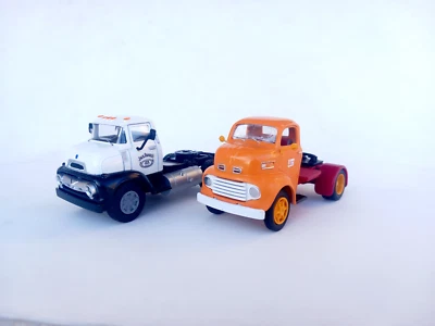 1/50 o scale 3d printed 1948 Ford COE sheeted load truck handmade custom kitbash - Image 1 of 4