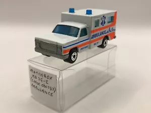 MATCHBOX MB25-E CHEVROLET AMBULANCE 5-PACK CITY STREET -WHITE 3inch- GOOD - 364 - Picture 1 of 6
