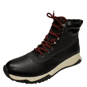 Alfani Men's Reggie Black Leather Alpine Boot 9 M MSRP 99.99 New - Picture 1 of 6