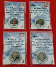 TORONTO MAPLE LEAFS "Pizza Pizza" MEDALLIONS ~Alexander Mogilny X4~ 75th Anniv.