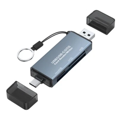 USB Compacts Flash Adapter 3 in 1 USB 3.0 Port SD2.0/MicroSDs /CF2.0 Card Reader - Bild 1 von 4