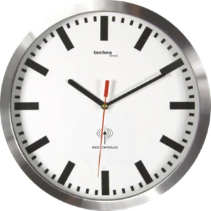 Technoline Funkwanduhr WT8610, Silber, 30 cm - Bild 1 von 1