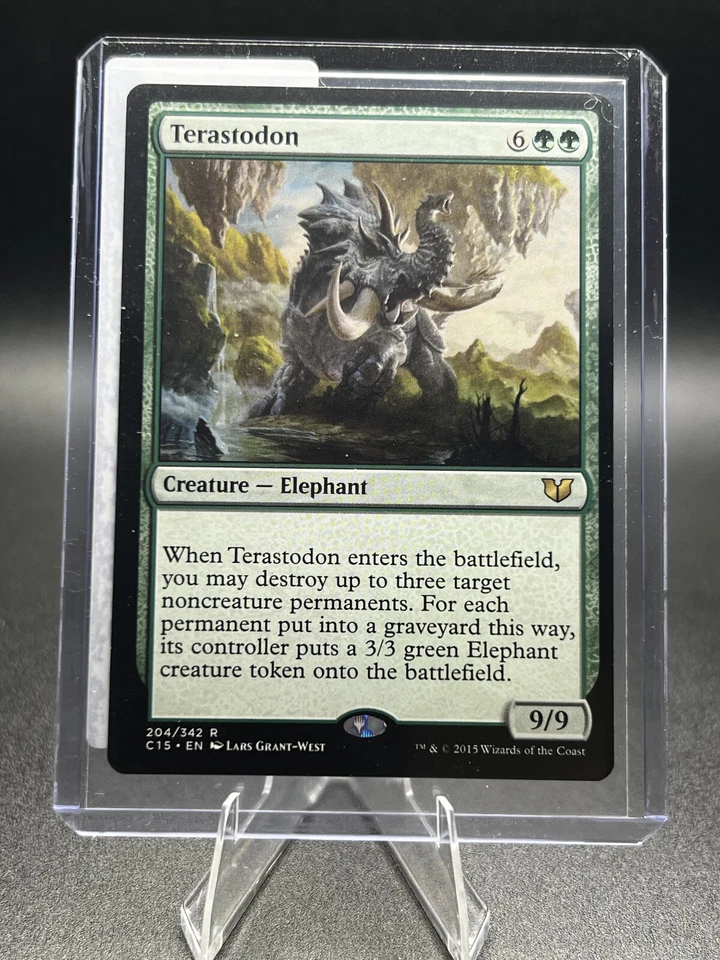 MTG Magic the Gathering Terastodon Commander 2015 Regular - Image 1 of 1